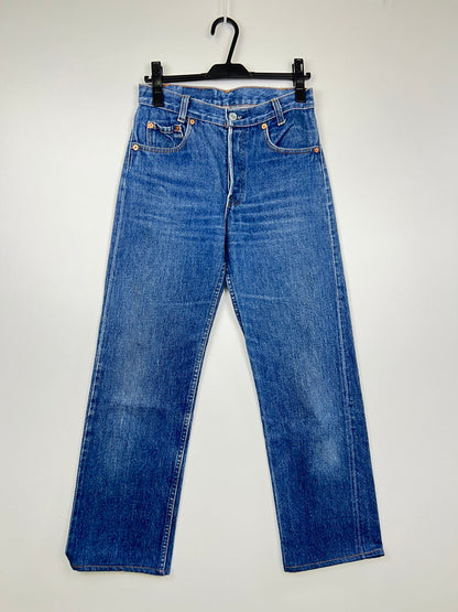 【中古品】【メンズ】 LEVI'S リーバイス DENIM PANTS 1701-0117 STUDENT FIT デニムパンツ ボトムス ジーンズ スチューデントフィット 156-260830-kk-04-hon サイズ：29 カラー：ライトインディゴ 万代Net店