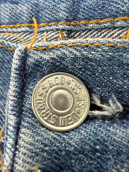 【中古品】【メンズ】 LEVI'S リーバイス DENIM PANTS 1701-0117 STUDENT FIT デニムパンツ ボトムス ジーンズ スチューデントフィット 156-260830-kk-04-hon サイズ：29 カラー：ライトインディゴ 万代Net店