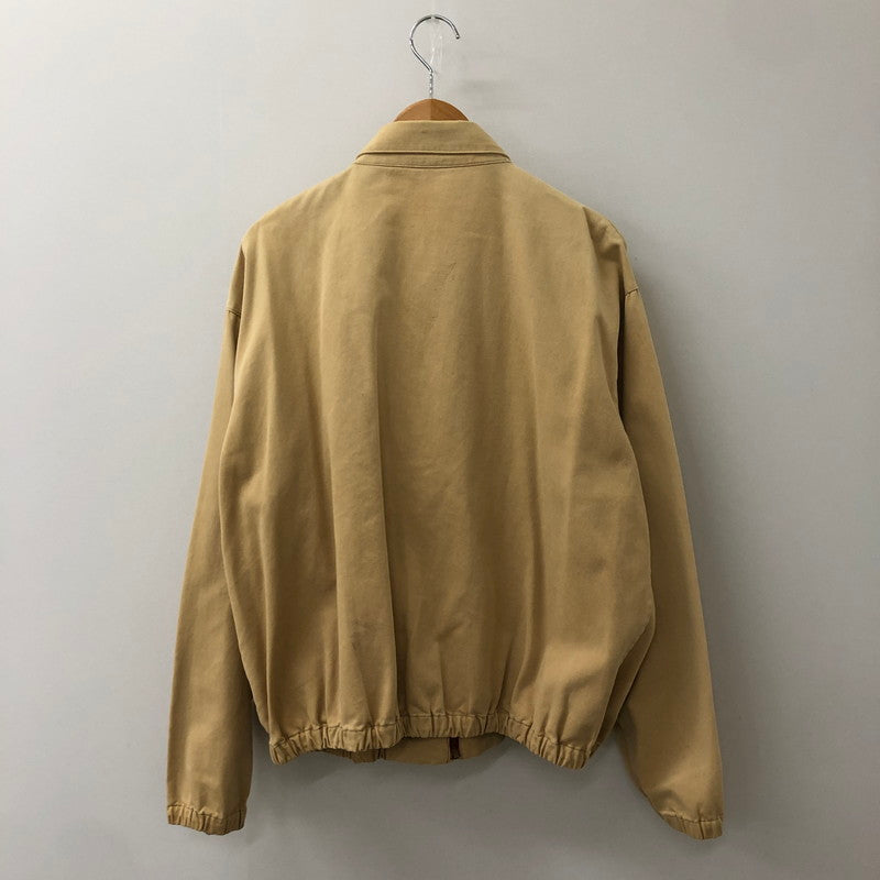 【中古品】【メンズ】 Polo by Ralph Lauren ポロバイラルフローレン 90's HARRINGTON JACKET 90年代 ハリントンジャケット ライトアウター スウィングトップブルゾン 145-250306-kk-40-tei サイズ：L カラー：ベージュ 万代Net店