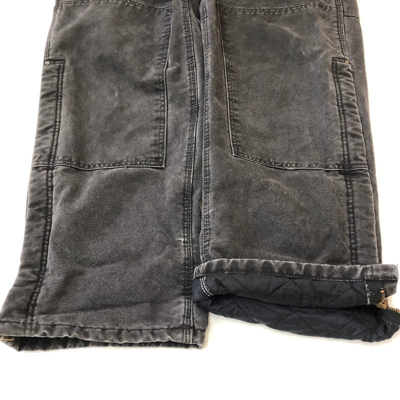 【中古品】【メンズ】 Carhartt カーハート DUCK DOUBLE KNEE OVERALL R27 ダック ダブルニー オーバーオール ボトムス パンツ 145-250306-kk-41-tei サイズ：34 カラー：ブラック 万代Net店