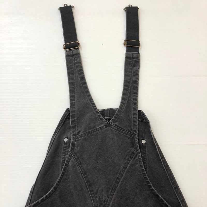 【中古品】【メンズ】 Carhartt カーハート DUCK DOUBLE KNEE OVERALL R27 ダック ダブルニー オーバーオール ボトムス パンツ 145-250306-kk-41-tei サイズ：34 カラー：ブラック 万代Net店