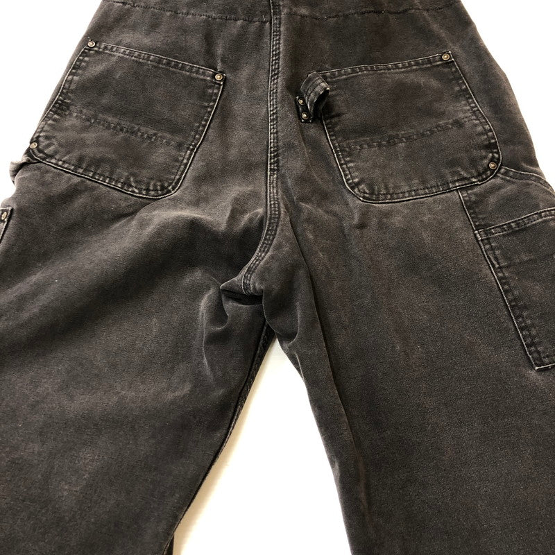 【中古品】【メンズ】 Carhartt カーハート DUCK DOUBLE KNEE OVERALL R27 ダック ダブルニー オーバーオール ボトムス パンツ 145-250306-kk-41-tei サイズ：34 カラー：ブラック 万代Net店