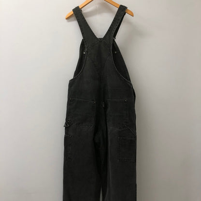 【中古品】【メンズ】 Carhartt カーハート DUCK DOUBLE KNEE OVERALL R27 ダック ダブルニー オーバーオール ボトムス パンツ 145-250306-kk-41-tei サイズ：34 カラー：ブラック 万代Net店