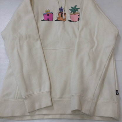 【中古品】【メンズ】 HUF ハフ PURPLE BUDDY WATER YOUR GARDEN P/O HOODIE PF00538 パープル バディ ウォーター ユーアー ガーデン プルオーバーフーディー トップス パーカー 142-250308-kk-06-tei サイズ：M カラー：ナチュラル 万代Net店