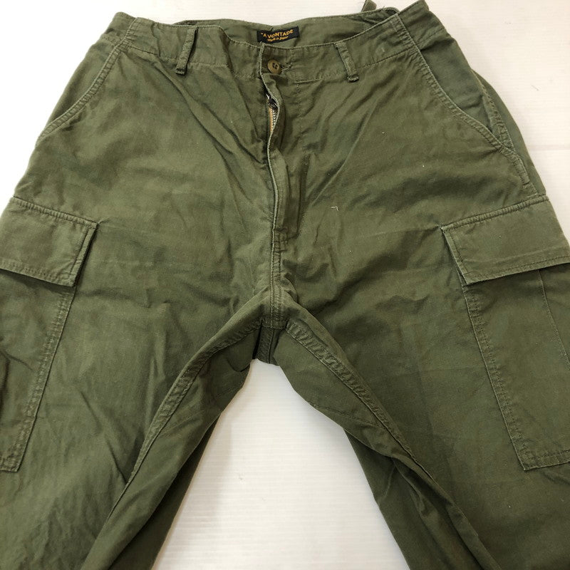 【中古品】【メンズ】  A VONTADE ア ボンタージ FATIGUE TROUSERS ファティーグ トラウザーズ ボトムス ミリタリーパンツ 151-250306-kk-53-tei サイズ：S カラー：オリーブ 万代Net店