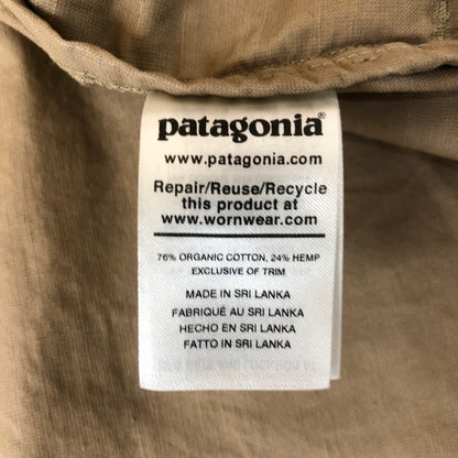 【中古品】【メンズ】 patagonia パタゴニア 20SS LIGHTWEIGHT ALL-WEAR HEMP COACHES JACKET 25335SP20 ライトウエイト オールウェア ヘンプ コーチジャケット ライトアウター 144-250306-kk-32-tei サイズ：S カラー：ベージュ 万代Net店