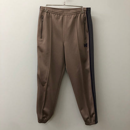 【中古品】【メンズ】 Needles ニードルス ZIPPED TRACK PANTS POLY SMOOTH LQ232 ジップド トラックパンツ ボトムス ジャージ 151-250306-kk-55-tei サイズ：M カラー：TAUPE 万代Net店