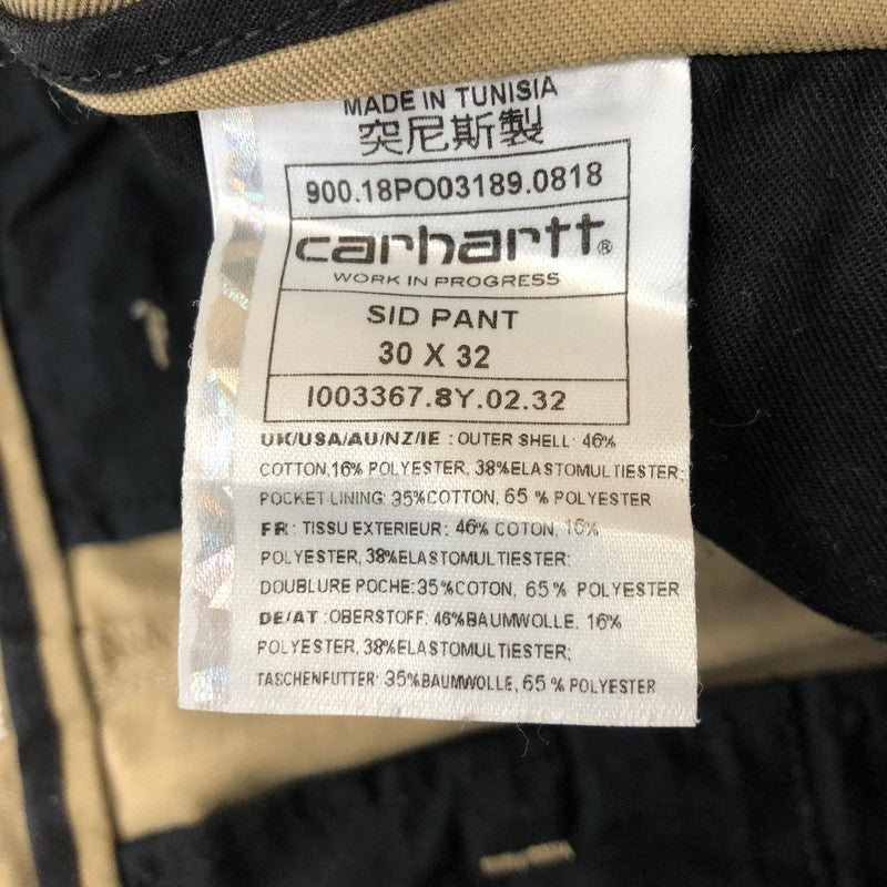 【中古品】【メンズ】  Carhartt WIP カーハート ワークインプログレス SID PANT I003367 シドパンツ ボトムス 156-250306-kk-57-tei サイズ：30 カラー：ベージュ 万代Net店