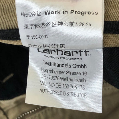 【中古品】【メンズ】  Carhartt WIP カーハート ワークインプログレス SID PANT I003367 シドパンツ ボトムス 156-250306-kk-57-tei サイズ：30 カラー：ベージュ 万代Net店