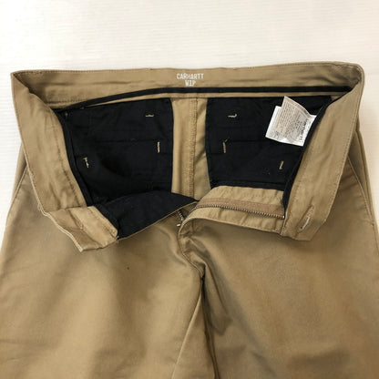 【中古品】【メンズ】  Carhartt WIP カーハート ワークインプログレス SID PANT I003367 シドパンツ ボトムス 156-250306-kk-57-tei サイズ：30 カラー：ベージュ 万代Net店