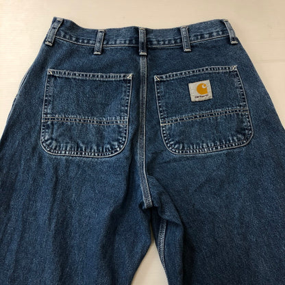 【中古品】【メンズ】  Carhartt WIP カーハート ワークインプログレス SIMPLE PANT I022947 シンプルパンツ ボトムス デニムパンツ 156-250306-kk-58-tei サイズ：28 カラー：ライトインディゴ 万代Net店