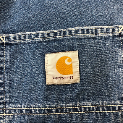 【中古品】【メンズ】  Carhartt WIP カーハート ワークインプログレス SIMPLE PANT I022947 シンプルパンツ ボトムス デニムパンツ 156-250306-kk-58-tei サイズ：28 カラー：ライトインディゴ 万代Net店