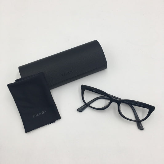 【中古品】【レディース】 PRADA プラダ HAVANA VPR13V-F ハバナ アイウェア アクセサリー サングラス メガネフレーム 182-250514-KS-05-tei サイズ：51ロ17 1AB-101 カラー：BLACK 万代Net店