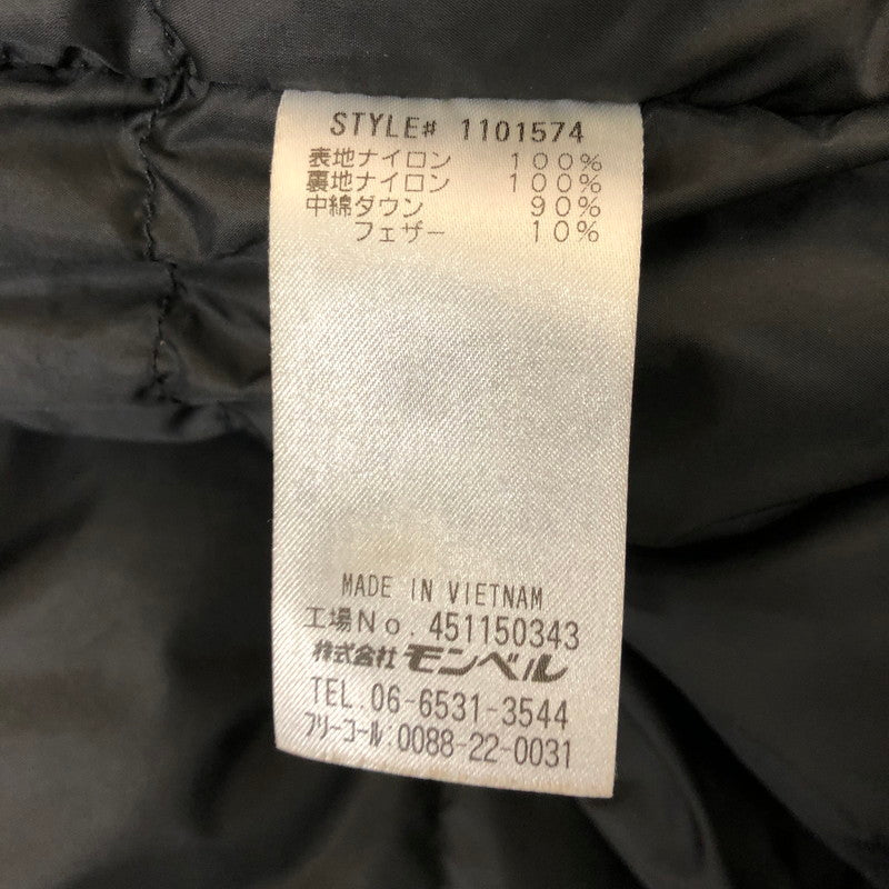 【中古品】【メンズ】 mont-bell モンベル PERMAFROST DOWN PARKA 1101574 パーマフロスト ダウンパーカ アウター ダウンジャケット 144-250309-kk-02-tei サイズ：L カラー：ブラック 万代Net店