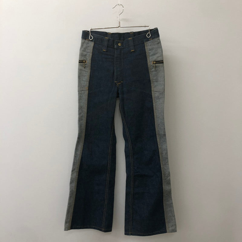 【中古品】【メンズ】 Lee リー 70's REVERSIBLE FLARE DENIM PANTS VINTAGE 70年代 リバーシブル フレアデニムパンツ ボトムス ヴィンテージ 156-250309-kk-15-tei サイズ：表記無し 下記参照 カラー：インディゴ 万代Net店