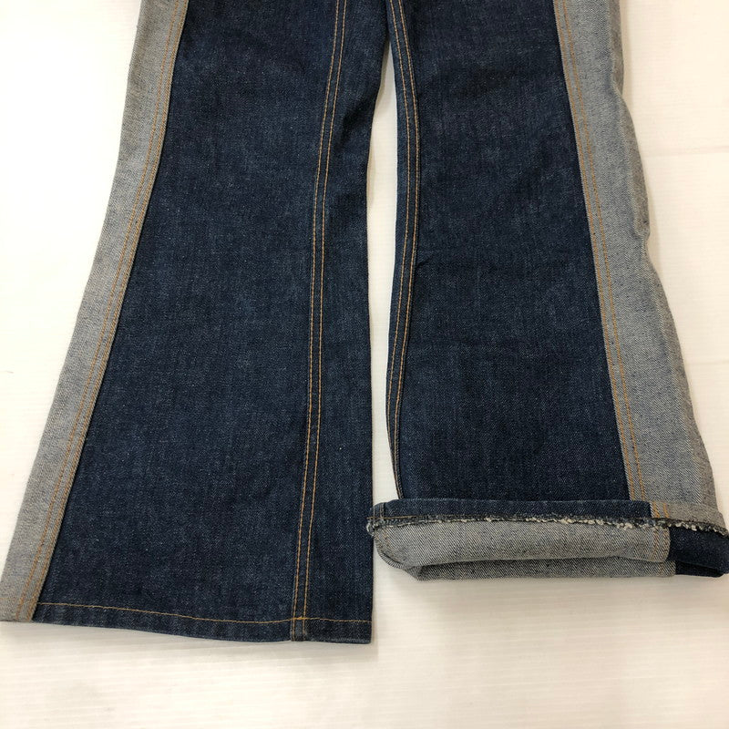 【中古品】【メンズ】 Lee リー 70's REVERSIBLE FLARE DENIM PANTS VINTAGE 70年代 リバーシブル フレアデニムパンツ ボトムス ヴィンテージ 156-250309-kk-15-tei サイズ：表記無し 下記参照 カラー：インディゴ 万代Net店