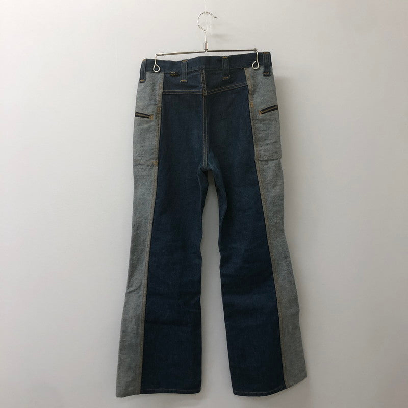 【中古品】【メンズ】 Lee リー 70's REVERSIBLE FLARE DENIM PANTS VINTAGE 70年代 リバーシブル フレアデニムパンツ ボトムス ヴィンテージ 156-250309-kk-15-tei サイズ：表記無し 下記参照 カラー：インディゴ 万代Net店