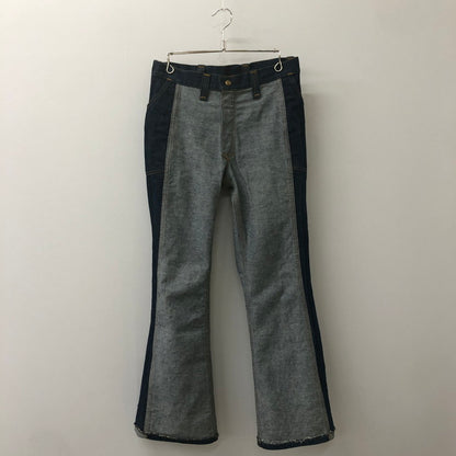 【中古品】【メンズ】 Lee リー 70's REVERSIBLE FLARE DENIM PANTS VINTAGE 70年代 リバーシブル フレアデニムパンツ ボトムス ヴィンテージ 156-250309-kk-15-tei サイズ：表記無し 下記参照 カラー：インディゴ 万代Net店