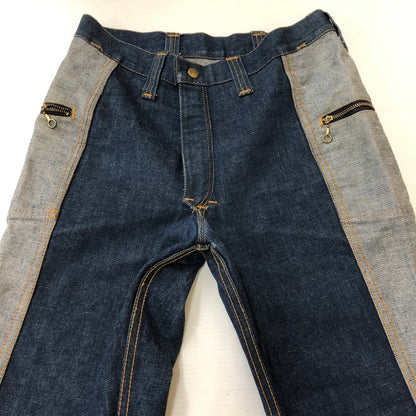 【中古品】【メンズ】 Lee リー 70's REVERSIBLE FLARE DENIM PANTS VINTAGE 70年代 リバーシブル フレアデニムパンツ ボトムス ヴィンテージ 156-250309-kk-15-tei サイズ：表記無し 下記参照 カラー：インディゴ 万代Net店