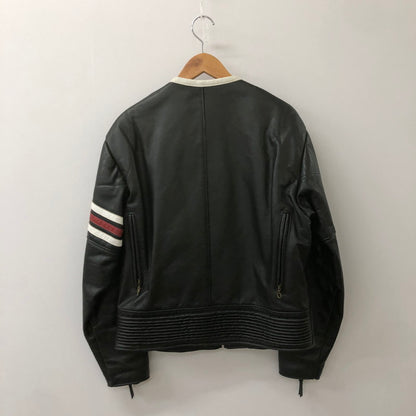 【中古品】【メンズ】 schott ショット RACER 1 SINGLE RIDERS JACKET 015 レーサー1 シングルライダースジャケット アウター レザージャケット 145-250309-kk-04-tei サイズ：40 カラー：ブラック 万代Net店