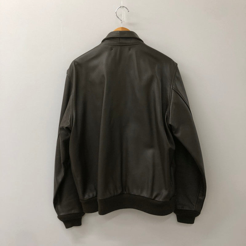 【中古品】【メンズ】  NAKATA SHOTEN 中田商店 TYPE A-2 LEATHER FLIGHT JACKET 30-1415 タイプ A-2 レザーフライトジャケット アウター 145-250309-kk-05-tei サイズ：50 カラー：ブラウン 万代Net店