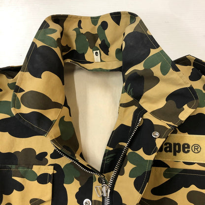 【中古品】【メンズ】 A BATHING APE アベイシングエイプ M-65 FIELD JACKET GORE-TEX M-65 フィールドジャケット アウター ミリタリージャケット ゴアテックス 142-250308-kk-10-tei サイズ：M カラー：イエローカモ 万代Net店