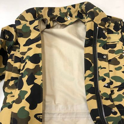 【中古品】【メンズ】 A BATHING APE アベイシングエイプ M-65 FIELD JACKET GORE-TEX M-65 フィールドジャケット アウター ミリタリージャケット ゴアテックス 142-250308-kk-10-tei サイズ：M カラー：イエローカモ 万代Net店