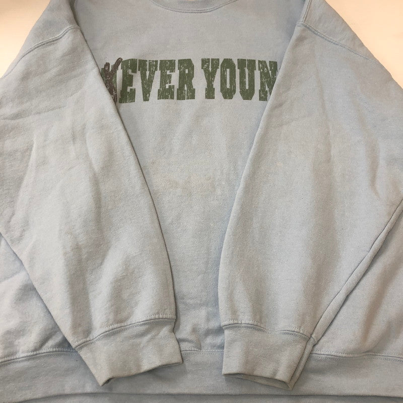 【中古品】【メンズ】  AUI NITE アウィナイト EVER YOUNG SWEAT エバーヤングスウェット トップス トレーナー 140-250308-kk-01-tei サイズ：L カラー：ライトブルー 万代Net店