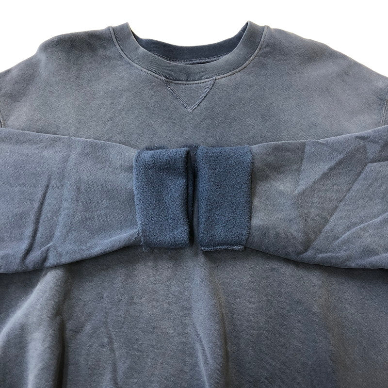 【中古品】【レディース】  Maison Margiela メゾンマルジェラ 23SS LOGO FADED SWEATSHIRT S51GU0126-S25580 ロゴ フェード スウェットシャツ トップス トレーナー 168-250309-kk-19-tei サイズ：S カラー：ネイビー 万代Net店