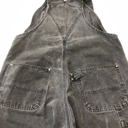 【中古品】【メンズ】 Carhartt カーハート DUCK DOUBLE KNEE OVERALL ダック ダブルニー オーバーオール ボトムス パンツ 145-250312-kk-23-tei サイズ：表記消え 下記参照 カラー：ブラック 万代Net店