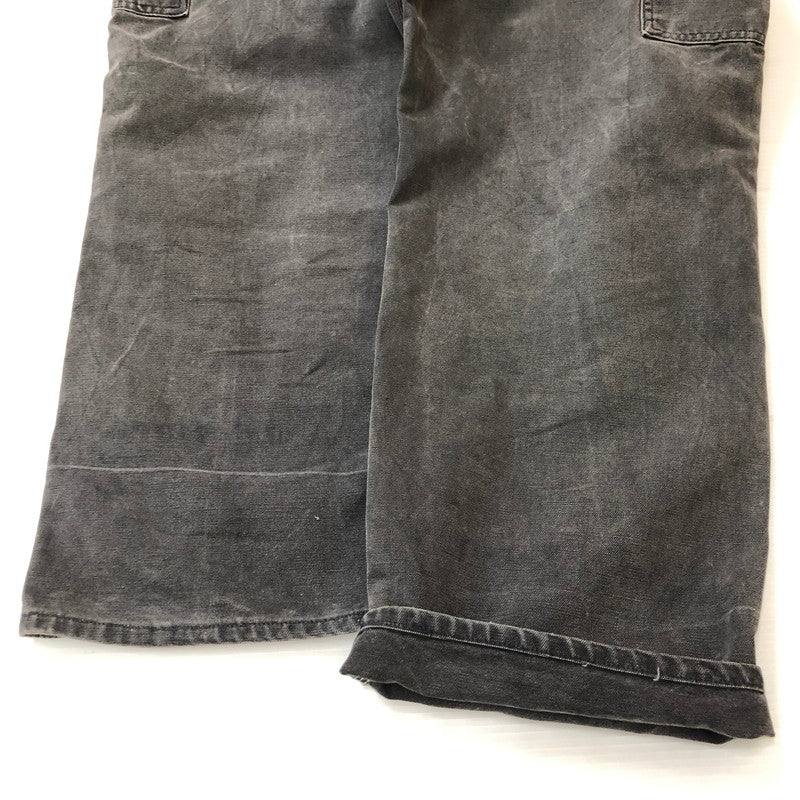 【中古品】【メンズ】 Carhartt カーハート DUCK DOUBLE KNEE OVERALL ダック ダブルニー オーバーオール ボトムス パンツ 145-250312-kk-23-fuz サイズ：表記消え 下記参照 カラー：ブラック 万代Net店
