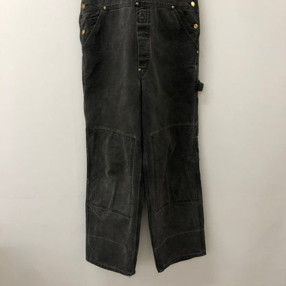 【中古品】【メンズ】 Carhartt カーハート DUCK DOUBLE KNEE OVERALL ダック ダブルニー オーバーオール ボトムス パンツ 145-250312-kk-23-fuz サイズ：表記消え 下記参照 カラー：ブラック 万代Net店