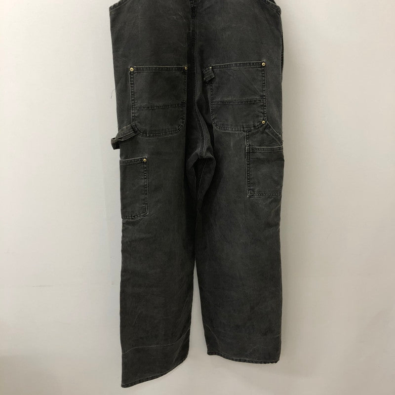 【中古品】【メンズ】 Carhartt カーハート DUCK DOUBLE KNEE OVERALL ダック ダブルニー オーバーオール ボトムス パンツ 145-250312-kk-23-fuz サイズ：表記消え 下記参照 カラー：ブラック 万代Net店