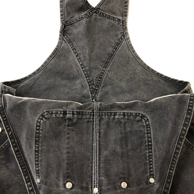 【中古品】【メンズ】 Carhartt カーハート DUCK DOUBLE KNEE OVERALL ダック ダブルニー オーバーオール ボトムス パンツ 145-250312-kk-23-fuz サイズ：表記消え 下記参照 カラー：ブラック 万代Net店