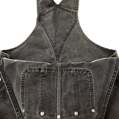 【中古品】【メンズ】 Carhartt カーハート DUCK DOUBLE KNEE OVERALL ダック ダブルニー オーバーオール ボトムス パンツ 145-250312-kk-23-fuz サイズ：表記消え 下記参照 カラー：ブラック 万代Net店