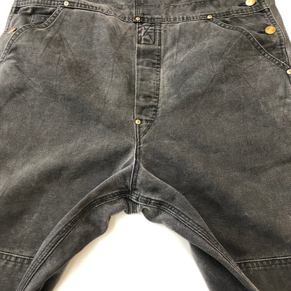 【中古品】【メンズ】 Carhartt カーハート DUCK DOUBLE KNEE OVERALL ダック ダブルニー オーバーオール ボトムス パンツ 145-250312-kk-23-fuz サイズ：表記消え 下記参照 カラー：ブラック 万代Net店