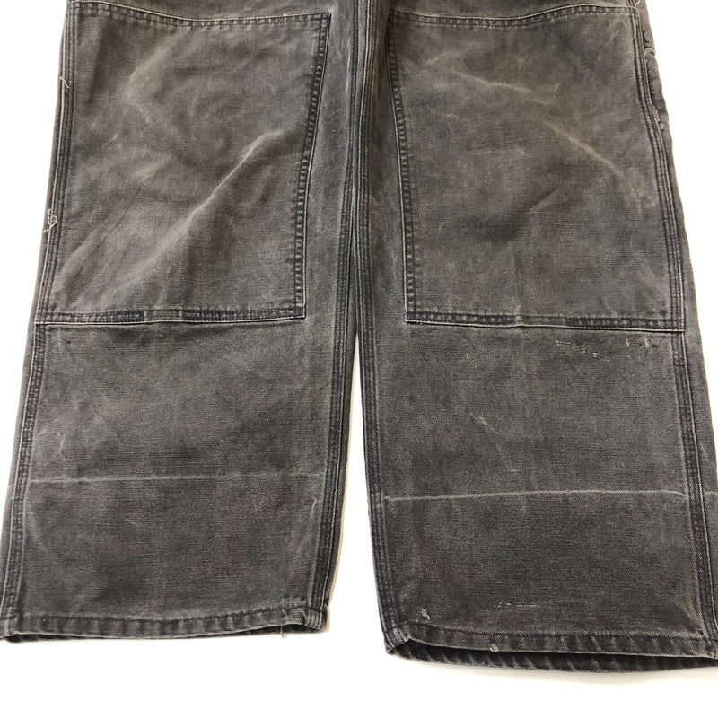【中古品】【メンズ】 Carhartt カーハート DUCK DOUBLE KNEE OVERALL ダック ダブルニー オーバーオール ボトムス パンツ 145-250312-kk-23-fuz サイズ：表記消え 下記参照 カラー：ブラック 万代Net店