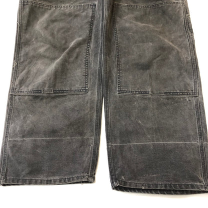 【中古品】【メンズ】 Carhartt カーハート DUCK DOUBLE KNEE OVERALL ダック ダブルニー オーバーオール ボトムス パンツ 145-250312-kk-23-fuz サイズ：表記消え 下記参照 カラー：ブラック 万代Net店