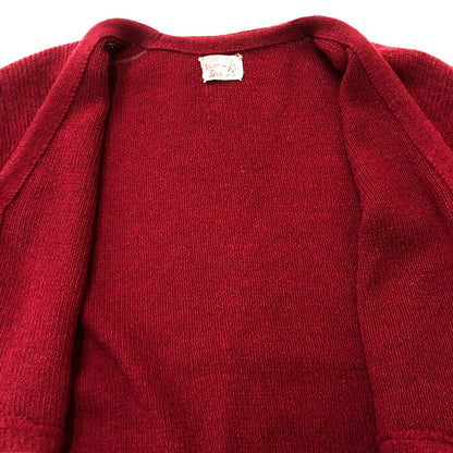 【現状渡し品】【メンズ】  GLEN DEE グレン ディー 60’s MOHAIR KNIT CARDIGAN VINTAGE 60年代 モヘアニット カーディガン トップス ヴィンテージ 145-250312-kk-19-tei サイズ：表記無し 下記参照 カラー：レッド 万代Net店