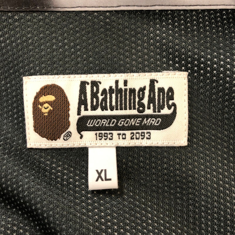 【中古品】【メンズ】 A BATHING APE アベイシングエイプ LIQUID CAMO BAPE STA COACH JACKET 001LJK301006M リキッド カモ ベイプスタ コーチジャケット ライトアウター 142-250312-kk-05-tei サイズ：XL カラー：ブラック 万代Net店