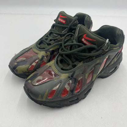 【中古品】【メンズ】 NIKE×SUPREME ナイキ×シュプリーム AIR MAX 96 DARK ARMY CAMO エアマックス96 ダークアーミ CV7652-300 スニーカー 靴 160-260516-nm-01-tei カラー：迷彩 万代Net店