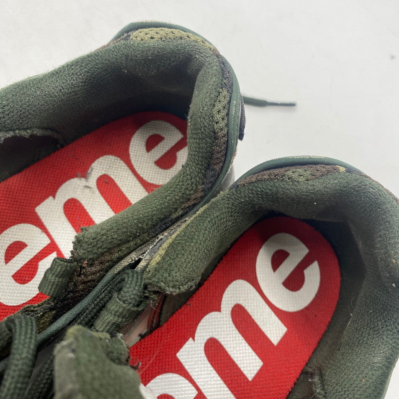 【中古品】【メンズ】 NIKE×SUPREME ナイキ×シュプリーム AIR MAX 96 DARK ARMY CAMO エアマックス96 ダークアーミ CV7652-300 スニーカー 靴 160-260516-nm-01-tei カラー：迷彩 万代Net店