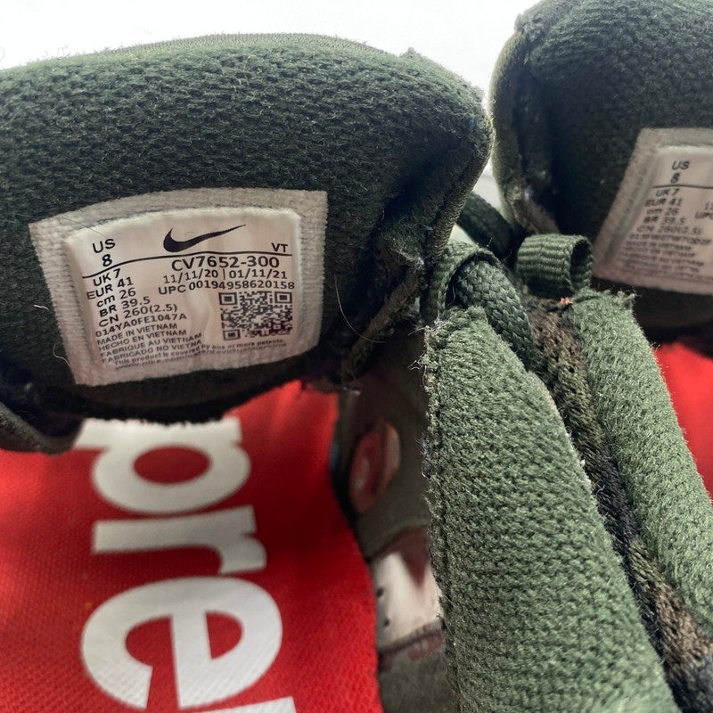 【中古品】【メンズ】 NIKE×SUPREME ナイキ×シュプリーム AIR MAX 96 DARK ARMY CAMO エアマックス96 ダークアーミ CV7652-300 スニーカー 靴 160-260516-nm-01-tei カラー：迷彩 万代Net店
