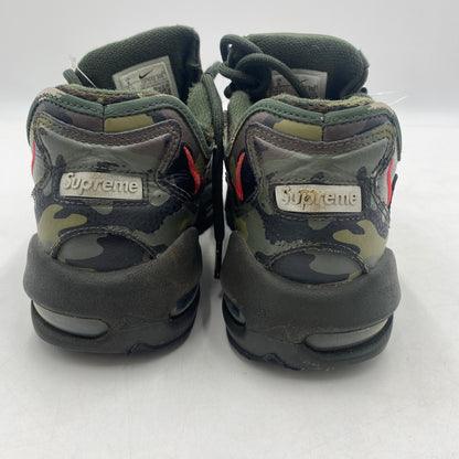 【中古品】【メンズ】 NIKE×SUPREME ナイキ×シュプリーム AIR MAX 96 DARK ARMY CAMO エアマックス96 ダークアーミ CV7652-300 スニーカー 靴 160-260516-nm-01-tei カラー：迷彩 万代Net店