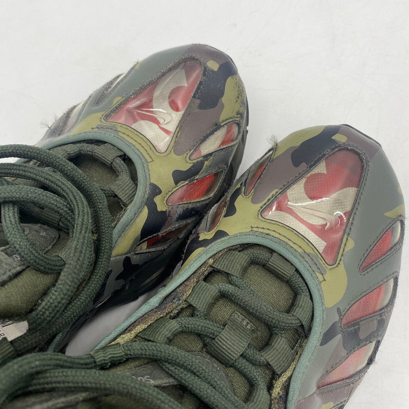 【中古品】【メンズ】 NIKE×SUPREME ナイキ×シュプリーム AIR MAX 96 DARK ARMY CAMO エアマックス96 ダークアーミ CV7652-300 スニーカー 靴 160-260516-nm-01-tei カラー：迷彩 万代Net店