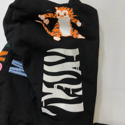 【中古品】【メンズ】 A BATHING APE アベイシングエイプ TIGER FULL ZIP HOODIE 001ZPJ801011M タイガー フルジップフーディー トップス パーカー 142-250312-kk-06-tei サイズ：L カラー：ブラック 万代Net店