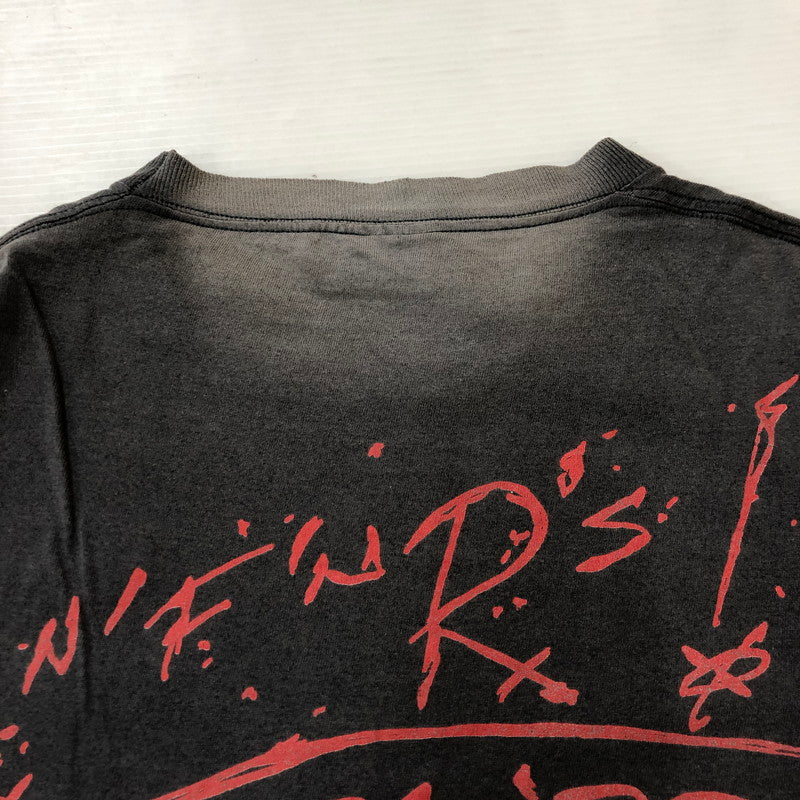 【中古品】【メンズ】  BROCKUM ブロッカム GUNS N' ROSES 91-92 TOUR T-SHIRT ガンズ・アンド・ローゼズ 91-92 ツアー Tシャツ 半袖 トップス 145-250312-kk-18-tei サイズ：L カラー：チャコールグレー 万代Net店