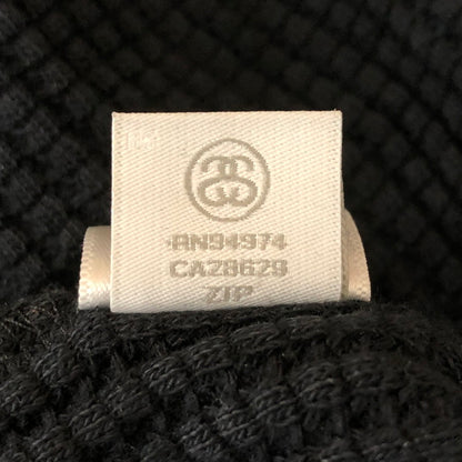 【中古品】【メンズ】 STUSSY ステューシー 23AW BIG THERMAL ZIP SHIRT 1140317 ビッグサーマル ジップシャツ 長袖 トップス 142-250312-kk-09-tei サイズ：L カラー：ブラック 万代Net店