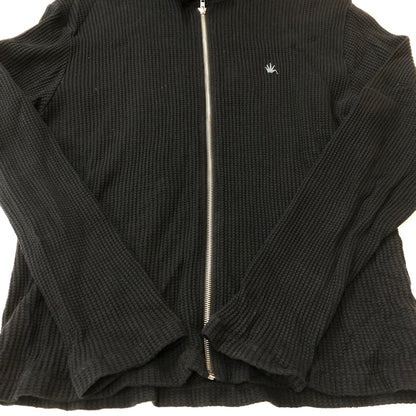 【中古品】【メンズ】 STUSSY ステューシー 23AW BIG THERMAL ZIP SHIRT 1140317 ビッグサーマル ジップシャツ 長袖 トップス 142-250312-kk-09-tei サイズ：L カラー：ブラック 万代Net店