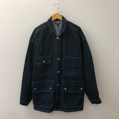 【中古品】【メンズ】 NAUTICA ノーティカ ×  FREAK'S STORE フリークスストア 別注 コラボ DENIM COVERALL JACKET 203-1519 デニムカバーオールジャケット ライトアウター 147-250312-kk-24-tei サイズ：M カラー：インディゴ 万代Net店